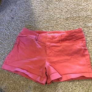 Pink / coral colored shorts size women’s 2